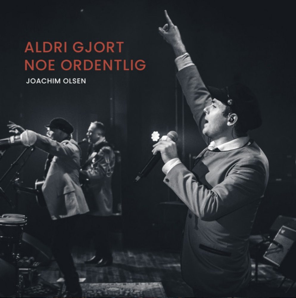 Cover art for Aldri gjort noe ordentlig by Joachim Olsen