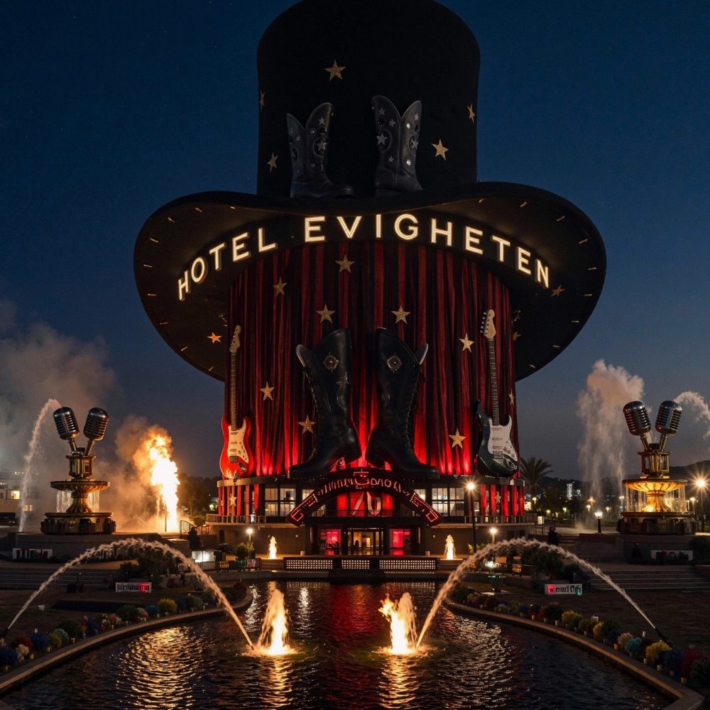 Cover art for Hotel Evigheten by Joachim Olsen