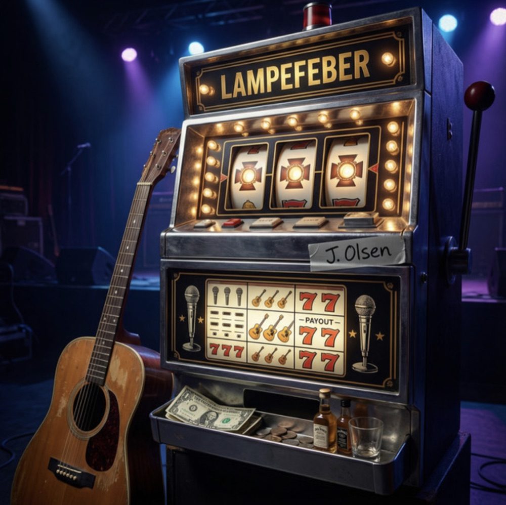 Cover art for Lampefeber by Joachim Olsen